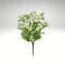 16" Artificial Mini Ranunculus Bush – Realistic Faux Flowers in Cream for Home Decor & Floral Arrangements-84055-CR